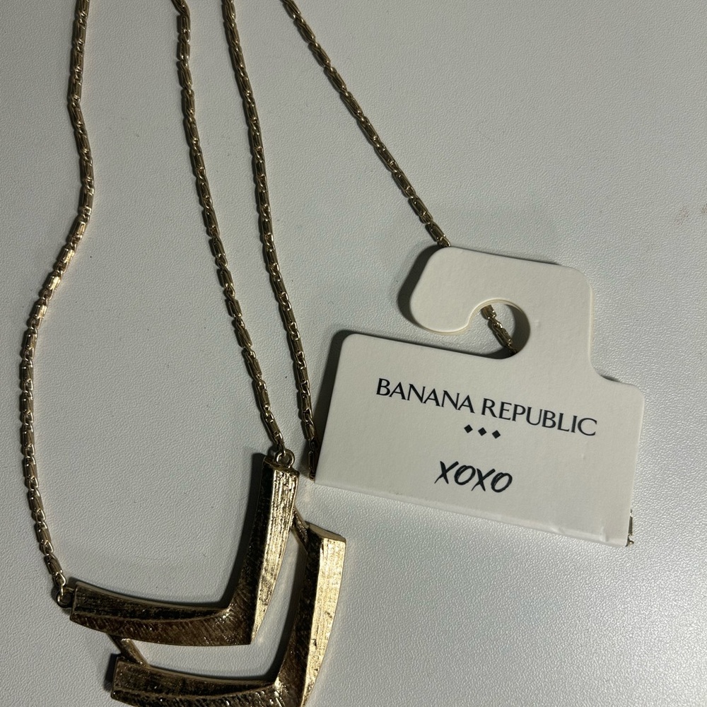 Banana Republic Gold Layered Necklace